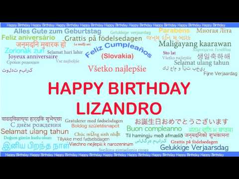 Lizandro   Languages Idiomas - Happy Birthday