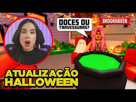 NOVA ATUALIZAÇÃO DE HALLOWEEN EM BROOKHAVEN 