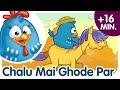 Chalu Mein Ghade Par Giddy Up Horsey Hindi Nursery Rhymes Lottie Dottie Murgi