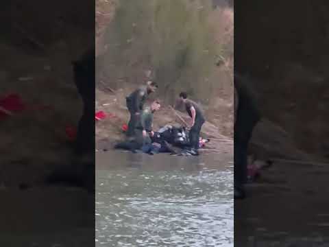 Border Patrol Agents Rescue Stranded Family From Rio Grande