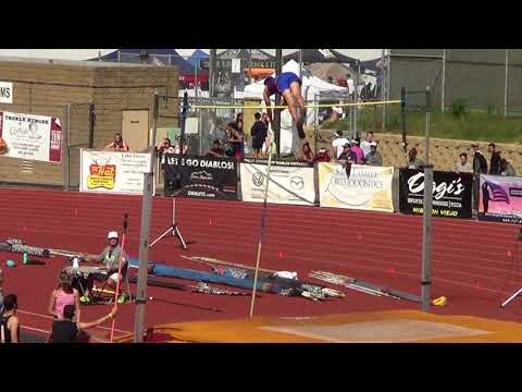 VarB Pole Vault at OC Championships 4-14-18 - Los Alamitos Boys