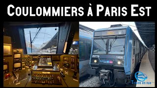 preview picture of video 'De Coulommiers à Paris EST à bord d'une Z2N - Z20500'