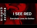Everybody Loves An Outlaw - I See Red (s l o w e d  +  r e v e r b)