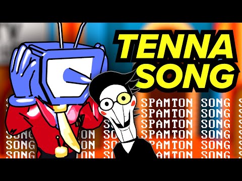 DELTARUNE TENNA / SPAMTON RAP w/ @TheStupendium  | "We'll Be Right Back" (LYRIC VIDEO)