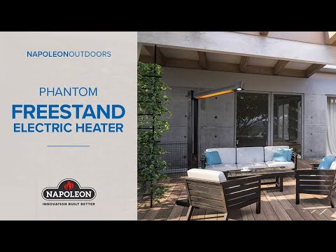 Napoleon Phantom Freestanding Outdoor Electric Infrared Heater (NEOFV80IH)