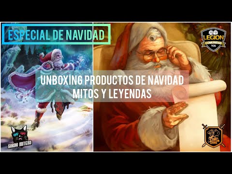 Especial Navidad  Unboxing producto Nativitas  Mitos y Leyendas