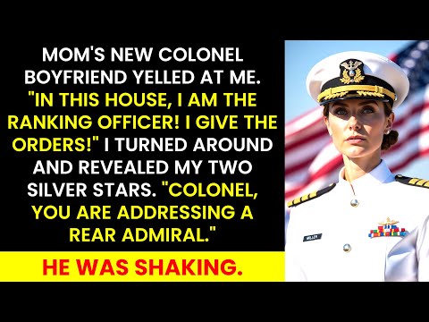 “I Give The Orders Here,” Mom’s Colonel Boyfriend Yelled—Then I Told Him Who I Was...