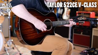 Video thumbnail for No Talking...Just Tones | Taylor 522ce V Class by Peach Guitars