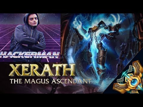 playing lol with scripts on xerath and getting banned(probably it's a joke hehe xd thubnail bait)