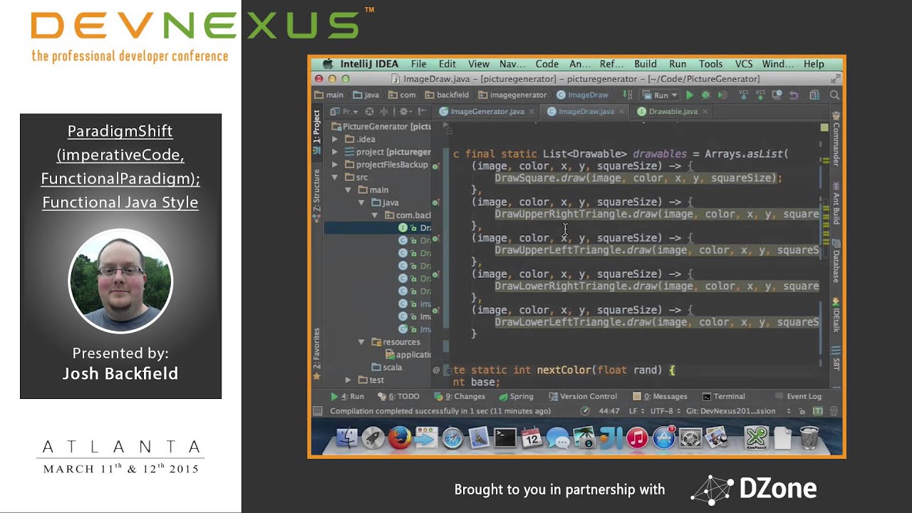 Devnexus 2015 - ParadigmShiftimperativeCode, Functional - Josh Backfield