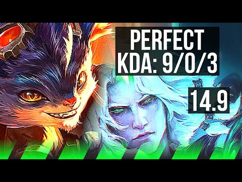 RUMBLE vs VIEGO (JGL) | 9/0/3, Legendary, 800+ games | NA Master | 14.9