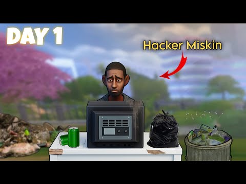 100 Hari hanya kerja jadi Hacker di The Sims 4
