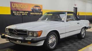 Video Thumbnail for 1989 Mercedes-Benz 560SL