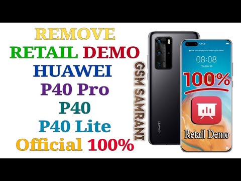 Remove Retail Demo Huawei P40 Pro Official 100% 🛡️/ Live Demo For Store Display Only / Demo P40 Lite