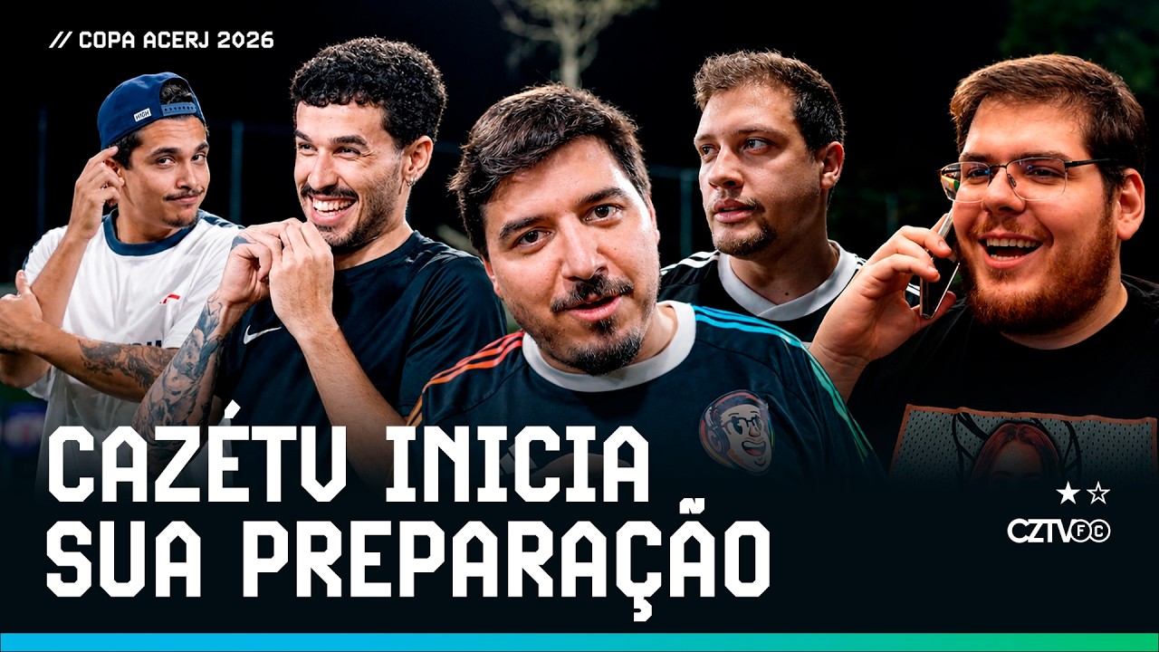 VAMOS EM BUSCA DO BI! CAZÉTV FC INICIA A PREPARAÇÃO PARA A COPA ACERJ 2026