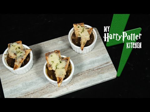 Homemade FRENCH ONION SOUP Recipe | My Harry Potter Kitchen | Chamber of Secrets (Ep. 42)