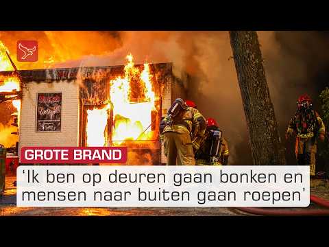 'Alles is weg': grote brand laat diepe indruk achter in Emmeloord | Omroep Flevoland
