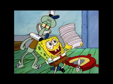 Employee of the Month (Ending) - SpongeBob Clip