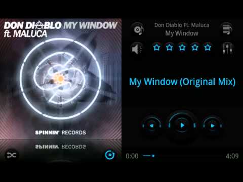 Don Diablo Ft. Maluca - My Window (Original Mix)