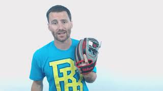 Video thumbnail: Wilson A2000 SuperSkin 11.5" Baseball Glove: WTA20RB20TE1786
