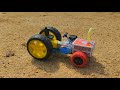 How To Make Matchbox Tractor DIY Matchbox Tractor With DC Motor School Project Ashton Creative
