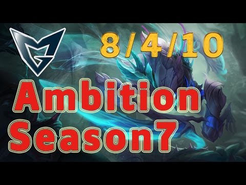 SSG Ambition Kha'Zix Jungle vs Leesin Patch 7.1