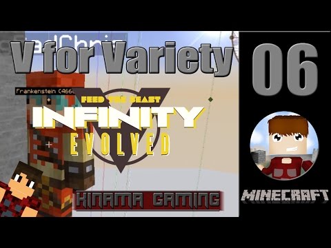 V4Variety FTB Infinity Evolved Expert Mode 06 -  New Base Location