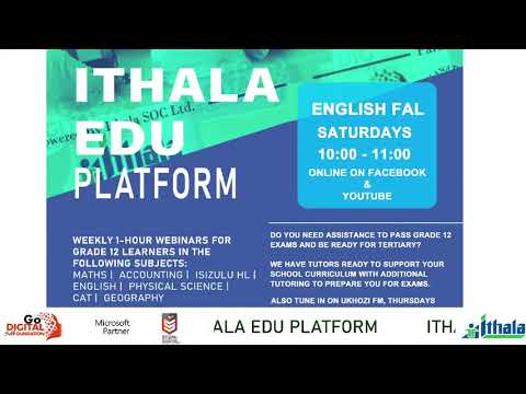 Ithala Edu Platform - Grade 12 English FAL - Short & Long Transactional Writing
