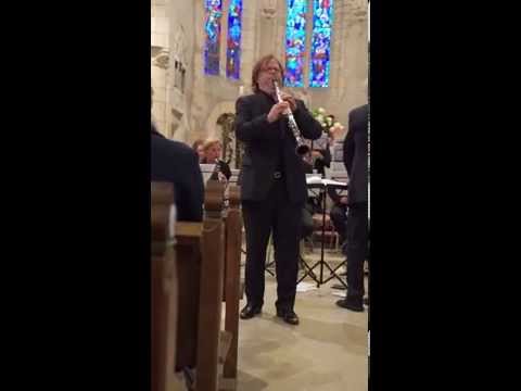 KlarinetNsemble + Andre Kerver - Adagio Klarinetconcert K 622 - Mozart