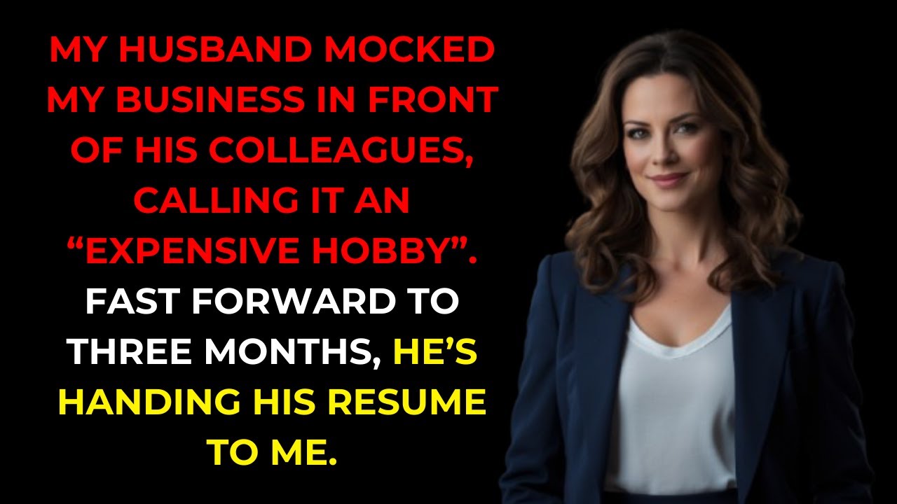 Husband Mocked My Small Business—Now He Works For Me