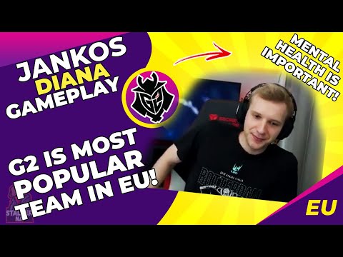 G2 Jankos Talks - G2 Is Most POPULAR Team in Europe! 👍 Mental Health Is Most Important!