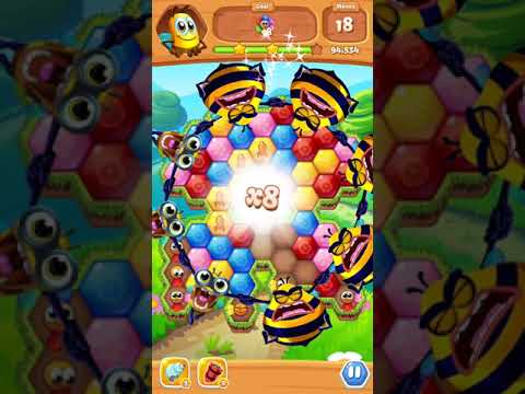 Bee Brilliant Blast Level 235 3 stars