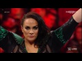Nia Jax Vs Local Competitor Sasha Attacks Nia Jax RAW 01 23 17