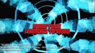 More That I Needed To Know - Scooch