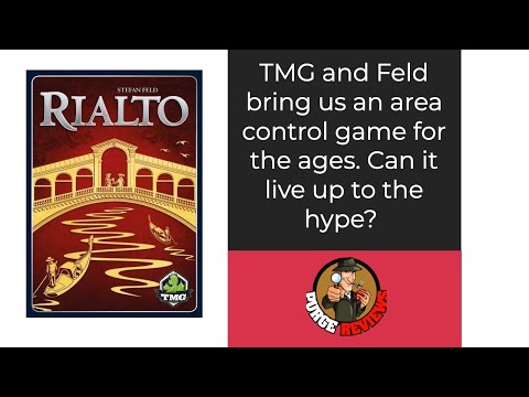The Purge: # 4233 Rialto: Feld and TMG bring us an area control game