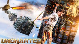 Uncharted: Movie Full Airplane Screen