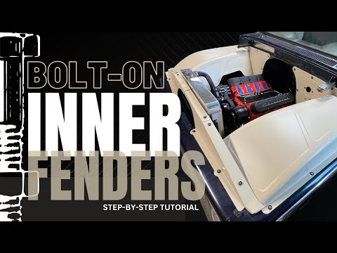 FRANCIS EP.16 | DIY Bolt-On Inner Fenders and Firewall Panels from GMSS Fab Step-By-Step Tutorial.