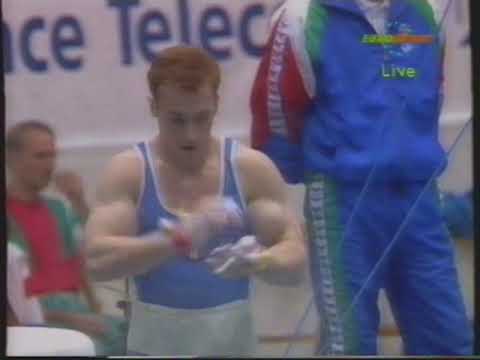 Yuri Chechi (ITA) - Europeans 1994 - All Around - Still Rings