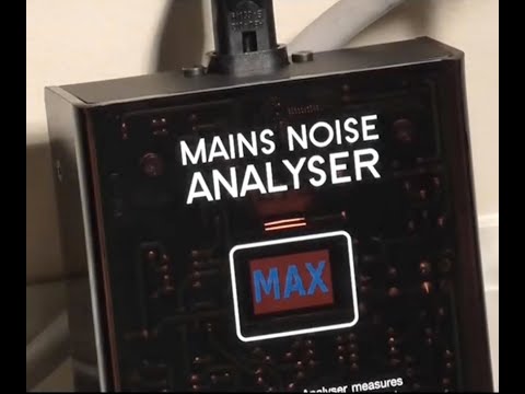 P8 Prodigy 95 percent of noise cleaned using Mains Noise Analyser