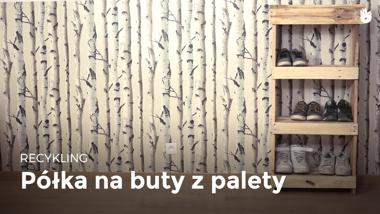 Watch Półka na buty z palety | Recykling palet now Półka na buty z palety | Recykling palet