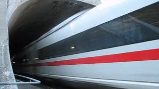 preview picture of video 'ICE-3. Niemieckie Białe Strzały / The ICE-3 trains. The German White Arrows'