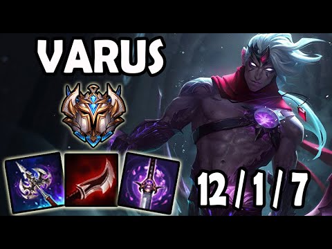 Varus vs Draven ADC Rank #15 Challenger NA