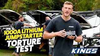 Adventure Kings 1000A Lithium Jumpstarter Torture Test