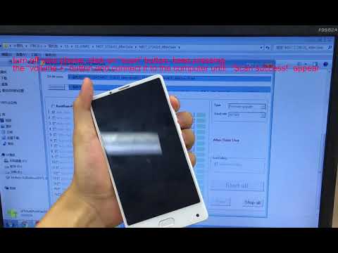 Flash Instruction Video of Bluboo S1