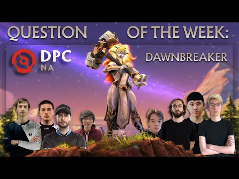 Dota Pros react to New Hero Dawnbreaker | NA DPC League Season 2