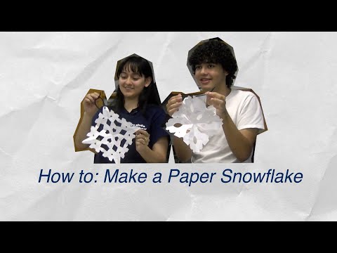 How to Make a Paper Snowflake thumbnail