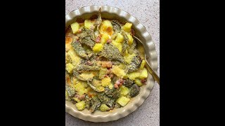 SFORMATO DI CARCIOFI E PATATE SUPERFILANTE  #Shorts