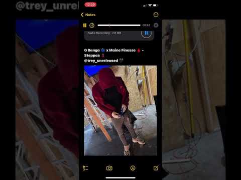 G Banga x Maine Finesse - Steppas hmu on insta @trey_unreleased to buy