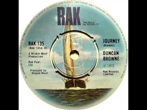 UK New Entry 1972 (158) Duncan Browne - Journey