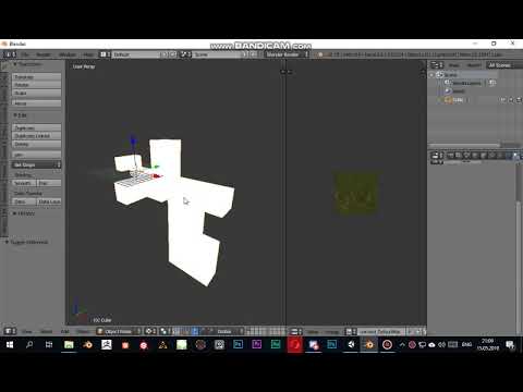 Blender triplanar uv